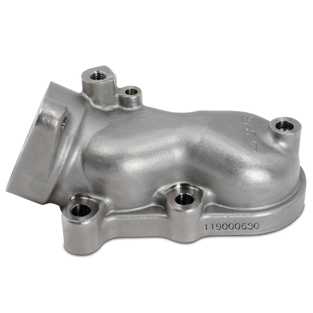 2001-2004 6.6L Duramax Thermostat Housing Cover Raw - View 3 | Dirty Garage