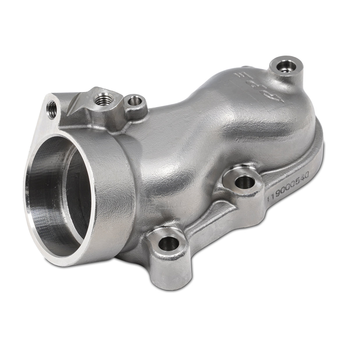 2004-2010 6.6L Duramax Thermostat Housing Cover LLY LBZ LMM Raw - View 3 | Dirty Garage