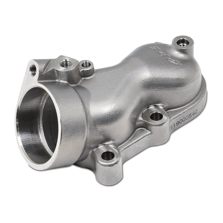 2004-2010 6.6L Duramax Thermostat Housing Cover LLY LBZ LMM Raw - View 3 | Dirty Garage