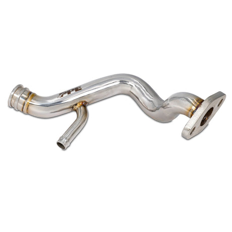 2001-2010 6.6L Duramax Coolant Bypass Tube - Water Pump to Thermostat Housing - View 2 | Dirty Garage