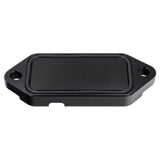 Universal 6.6L Duramax Coolant Block-Off Plate - Billet Aluminum - Black - View 2 | Dirty Garage