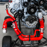 2006-2010 Coolant Hose Kit LBZ LMM Red - View 2 | Dirty Garage