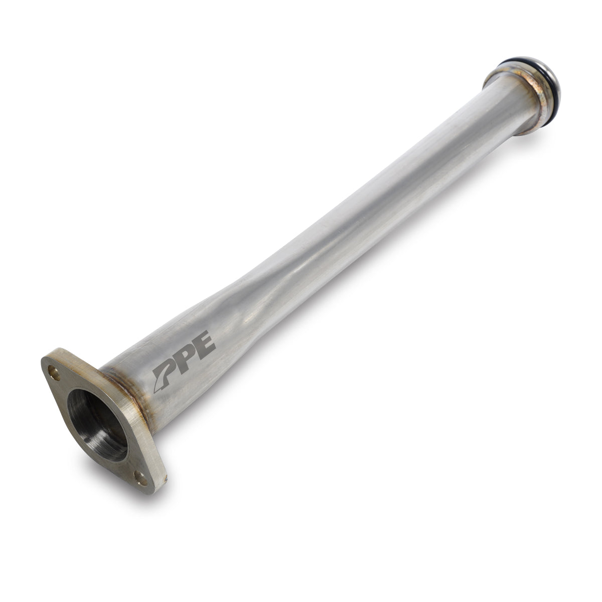 Universal 6.6L Duramax 304 Stainless Steel Coolant Tube Pump to Oil Cooler Raw | Dirty Garage