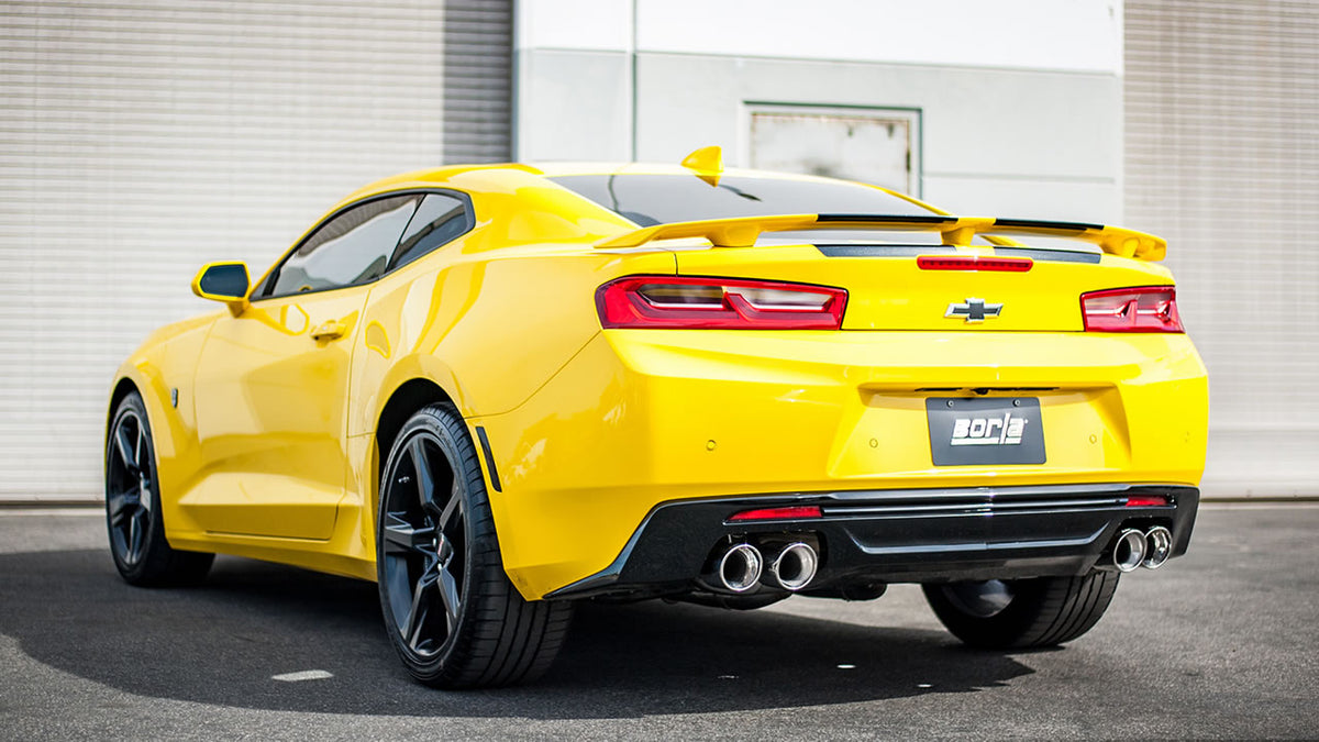 2016-2022 Camaro SS 6.2L Axle-Back Exhaust ATAK - View 2 | Dirty Garage