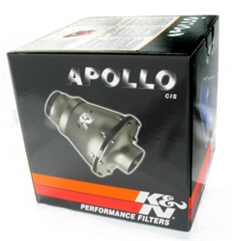 Universal Apollo Black Cold Air Intake - 70mm OD FLG PP - View 6 | Dirty Garage