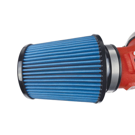 2020-2025 Supra L6 3.0L Wrinkle Red Turbo SP Series  Cold Air Intake System - View 2 | Dirty Garage