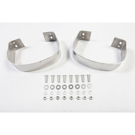 Rugged Ridge 76-95 Jeep CJ / Jeep Wrangler Stainless Steel Rear Bumperettes | Dirty Garage