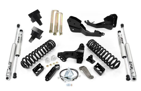 2017-2022 F-350 Super Duty / F-250 Super Duty 4 / 5 Inch Standard Lift Kit With Fox PS 2.0 IFP Shocks F250 / F350