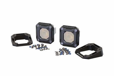 Universal Flush or Angled Mounting Kit Morimoto 1Banger | Dirty Garage