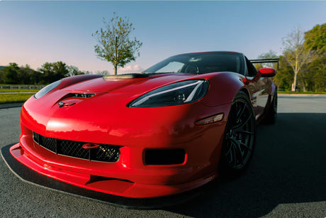 XB LED Headlights: Corvette C6 (05-13) (C8 Style / Set) - View 6 | Dirty Garage