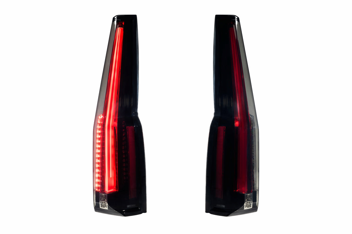 2015-2020 GM Tahoe Suburban XB LED Tail Lights Pair Smoked | Dirty Garage