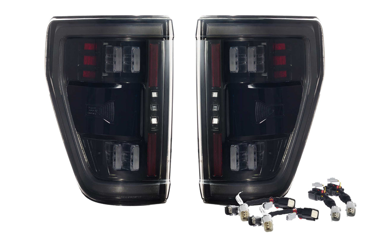 2021-2023 F-150 XB LED Tail Lights Pair BLIS Smoked (LF735.2) | Dirty Garage