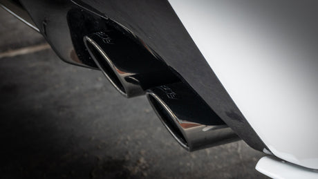 Borla 15-24 Lexus RC F Axle-Back Exhaust System S-Type - Black Chrome - View 2 | Dirty Garage
