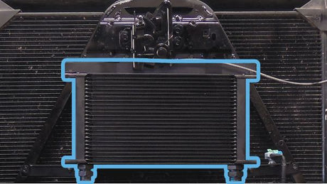 2020-2023 Perf Trans Cooler 6.6L Allison 1000 Orange Clips | Dirty Garage