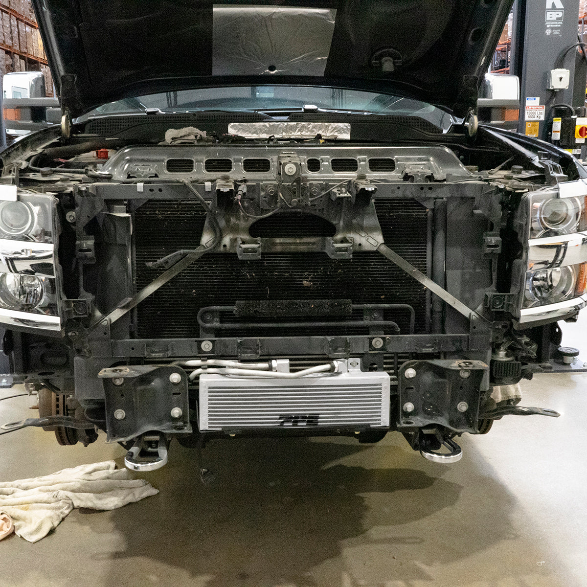 2006-2010 Transmission Cooler Bar and Plate 6.6L w Allison Series - View 4 | Dirty Garage