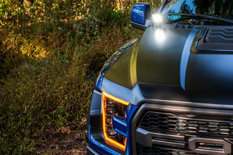 2015-2020 F-150/ Raptor 2Banger Led Ditch Light Brackets - View 3 | Dirty Garage