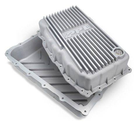 2020-2023 Deep 10L80 Transmission Pan 3.0L Duramax Raw - View 3 | Dirty Garage
