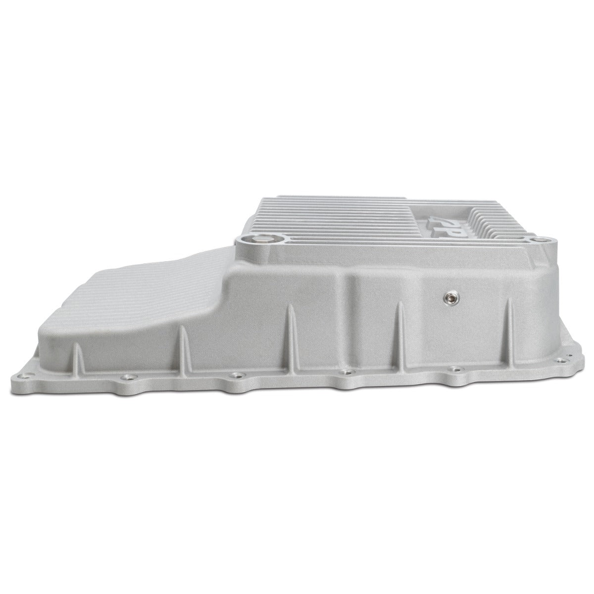 2018-2021 w/ 10L80 Transmission Heavy-Duty Cast Aluminum Transmission Pan Raw - View 15 | Dirty Garage