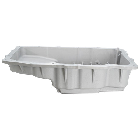 2018-2021 w/ 10L80 Transmission Heavy-Duty Cast Aluminum Transmission Pan Raw - View 16 | Dirty Garage