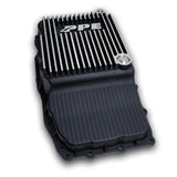 2018-2021 w/ 10L80 Transmission Heavy-Duty Cast Aluminum Transmission Pan Raw - View 10 | Dirty Garage