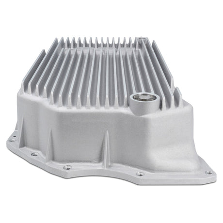 2020-2023 6.6L Duramax w/ 10L1000 Transmission - Heavy-Duty Cast Deep Transmission Pan Raw - View 6 | Dirty Garage