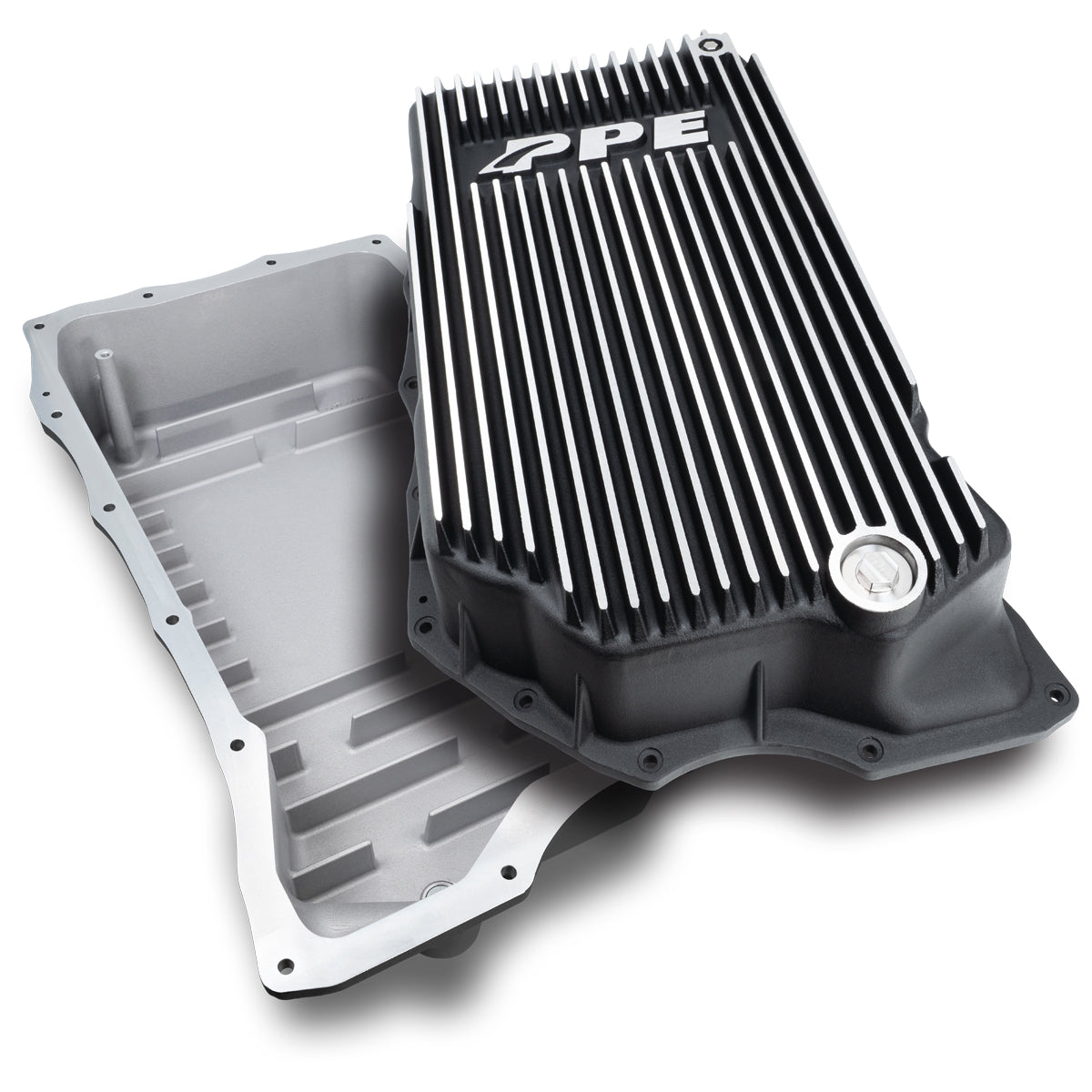 2020-2023 6.6L Duramax w/ 10L1000 Transmission - Heavy-Duty Cast Deep Transmission Pan Brushed | Dirty Garage