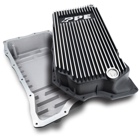 2020-2023 6.6L Duramax w/ 10L1000 Transmission - Heavy-Duty Cast Deep Transmission Pan Brushed | Dirty Garage