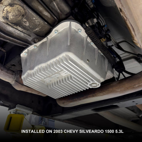 Universal 700R4 4L60 4L60E 4L65 4L70E 4L75E Deep Transmission Pan 1982 and Later - Raw - View 8 | Dirty Garage