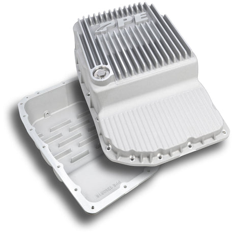 2007-2015 w/ 6L80 Heavy-Duty Cast Aluminum Transmission Pan Raw | Dirty Garage