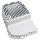 2007-2015 w/ 6L80 Heavy-Duty Cast Aluminum Transmission Pan Raw - View 2 | Dirty Garage