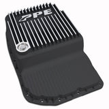 2007-2015 w/ 6L80 Heavy-Duty Cast Aluminum Transmission Pan Brushed - View 2 | Dirty Garage