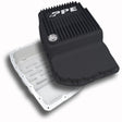 2007-2015 w/ 6L80 Heavy-Duty Cast Aluminum Transmission Pan Black | Dirty Garage