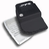 2007-2015 w/ 6L80 Heavy-Duty Cast Aluminum Transmission Pan Black | Dirty Garage