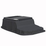 2007-2015 w/ 6L80 Heavy-Duty Cast Aluminum Transmission Pan Black - View 4 | Dirty Garage