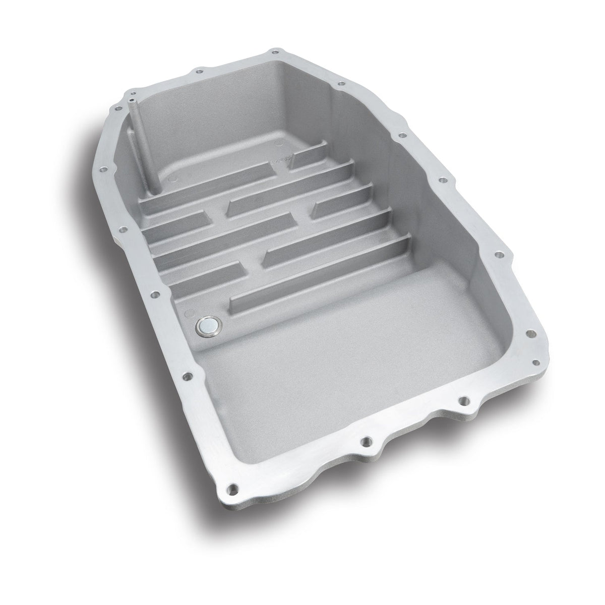 2015-2018 w/ 8L90 Transmission Heavy-Duty Cast Aluminum Deep Transmission Pan Raw - View 15 | Dirty Garage