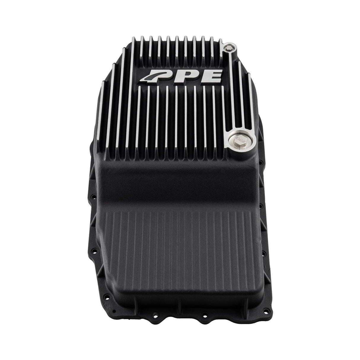 2019-2025 8L45/8L80/8L90 Heavy-Duty Cast Aluminum Transmission Pan-Brushed - View 2 | Dirty Garage