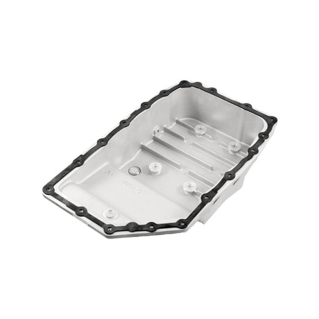 2007-2023 6L90 Heavy-Duty Cast Aluminum Transmission Pan Black - View 5 | Dirty Garage