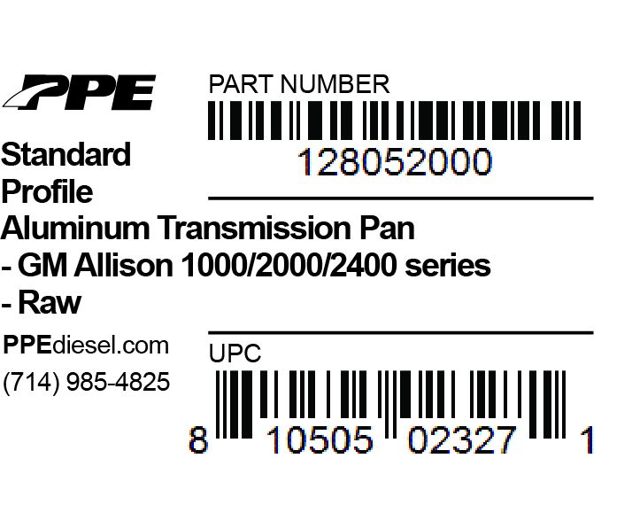 2001-2020 Trans Pan Standard Depth Allison 1000 And 2000 Series 1000 And 2000 Series Raw - View 6 | Dirty Garage