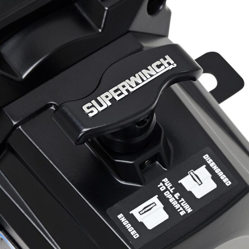 Universal 12000 LBS Synthetic Black Rope SX12SR DC Winch - View 4 | Dirty Garage