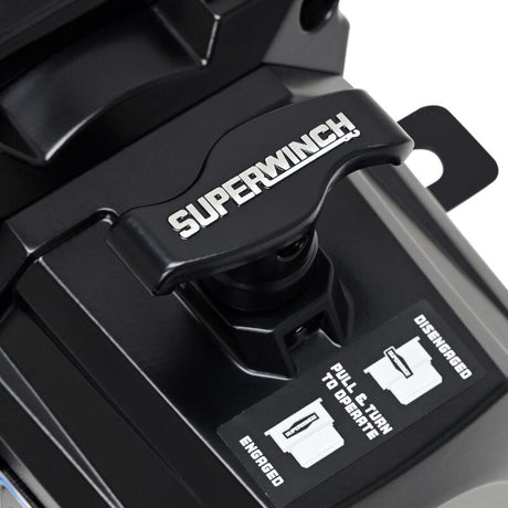 Universal 12000 LBS Synthetic Black Rope SX12SR DC Winch - View 4 | Dirty Garage