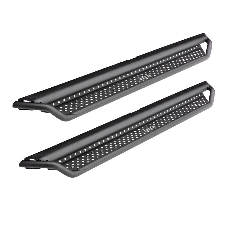 Go Rhino Dominator Extreme D1 Side Steps - Tex Blk - 87in | Dirty Garage