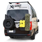 2019-2026 Mercedes-Benz Sprinter XTS Molle Rear Swingout Carrier - View 2 | Dirty Garage