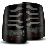 2009-2018 Ram 1500 Pro-Series LED Tail Lights Jet Black | Dirty Garage