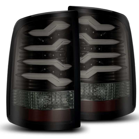 2009-2018 Ram 1500 Pro-Series LED Tail Lights Jet Black | Dirty Garage