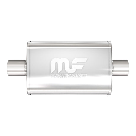 Universal Muffler Mag Stainless Steel 18x4x9 2.5/2.5 C/C | Dirty Garage