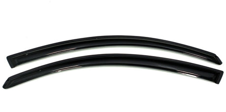 2008-2012 Altima Coupe Smoke Ventvisor Outside Mount Window Deflectors 2-Piece - View 2 | Dirty Garage