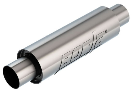 Borla XR-1 Multi-Core 2.5in Center/Center 17in x 12in x 4in Round Racing Muffler - View 2 | Dirty Garage