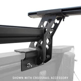 Go Rhino 15-22 Ford F-150 / 19-22 RAM 1500 / 07-21 Toyota Tundra XRS Cross Bars Kit - Tex. Blk - View 8 | Dirty Garage
