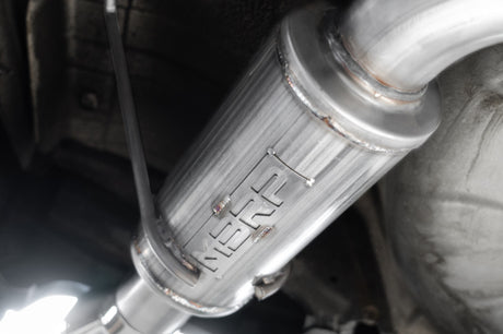 2011-2021 Subaru WRX STI 3" Cat Back Single Rear Exit Burnt End Tips - View 4 | Dirty Garage