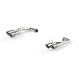 2018-2020 Mustang GT 2.5" T304 Dual Axle Back Exhaust System 4" Dual Wall Tips | Dirty Garage